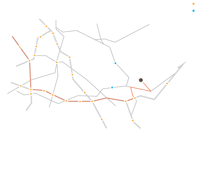 서울톨게이트 출발(경부>영동) 총거리:약77km/예상소여시간:약55분